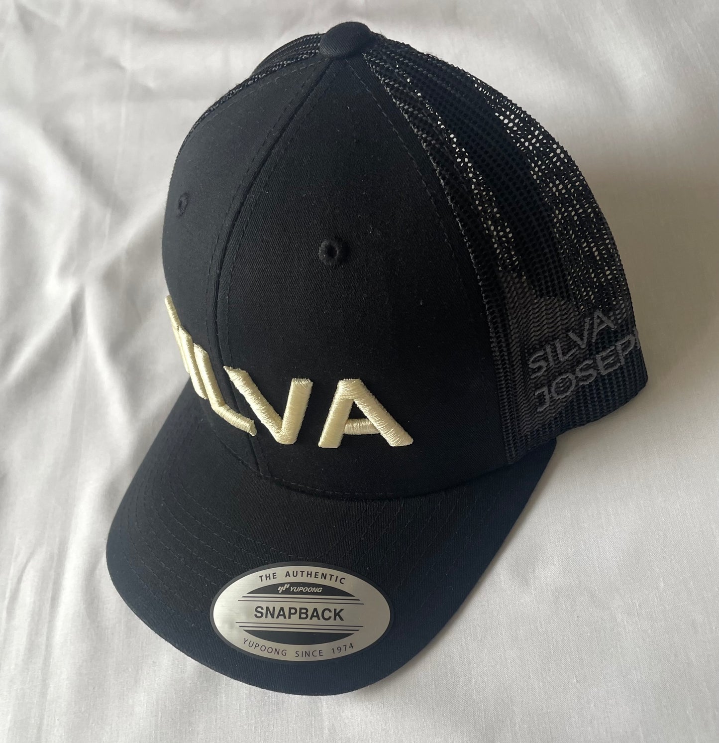 SILVA Logo Cap – Black/Beige/Grey