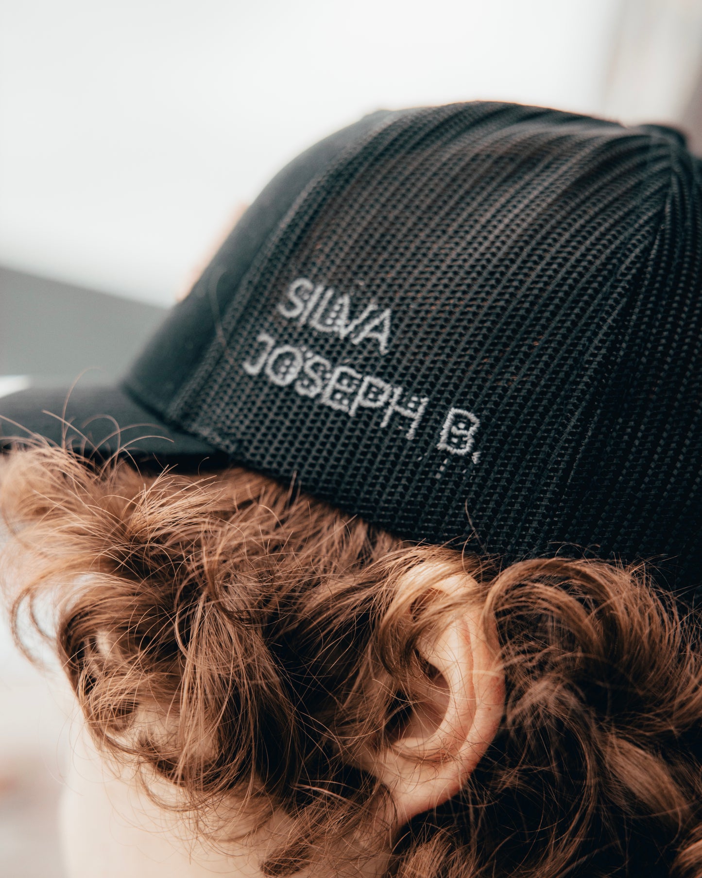 SILVA Logo Cap – Black/Beige/Grey